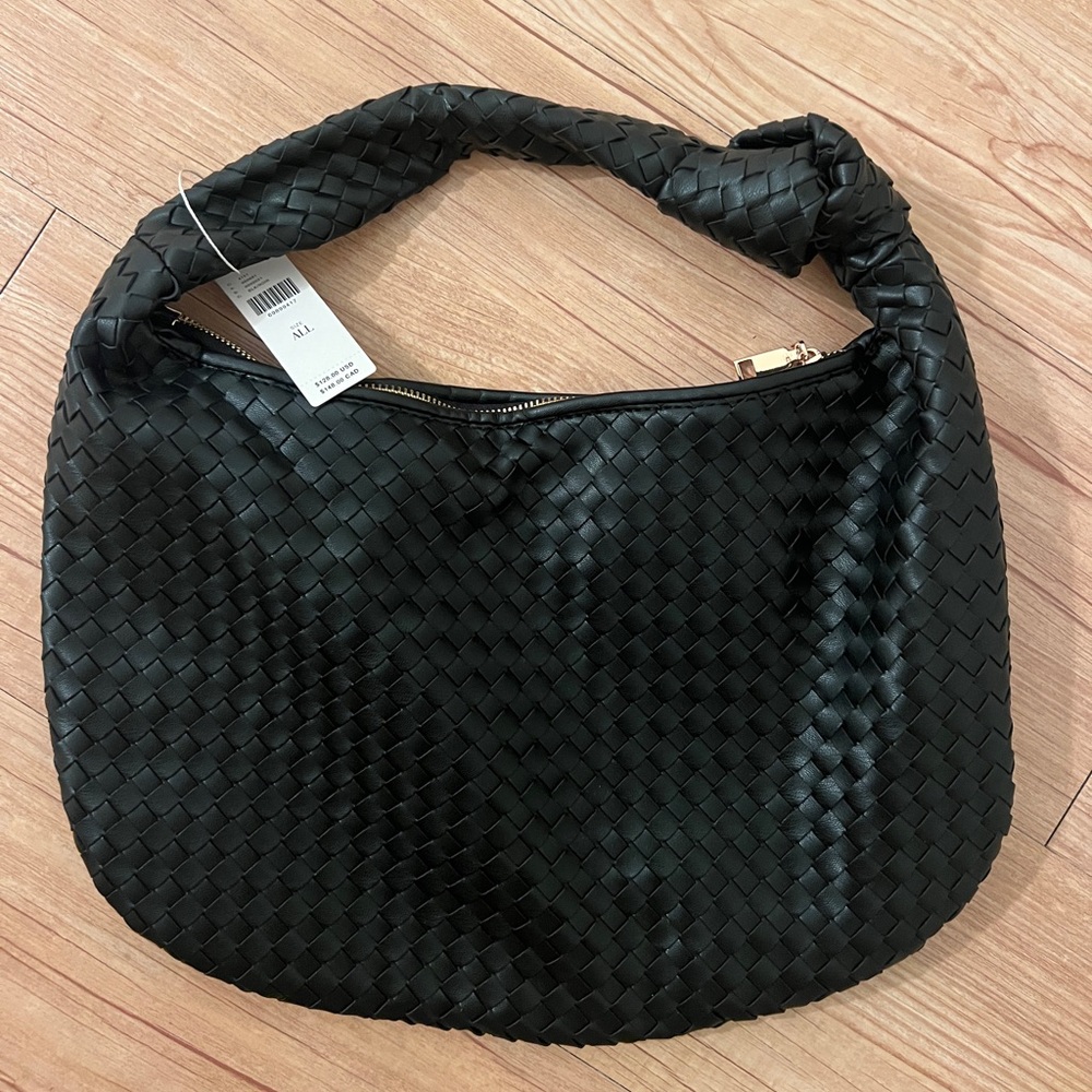 THE BRIGITTE SATCHEL BY MELIE BIANCO - Black